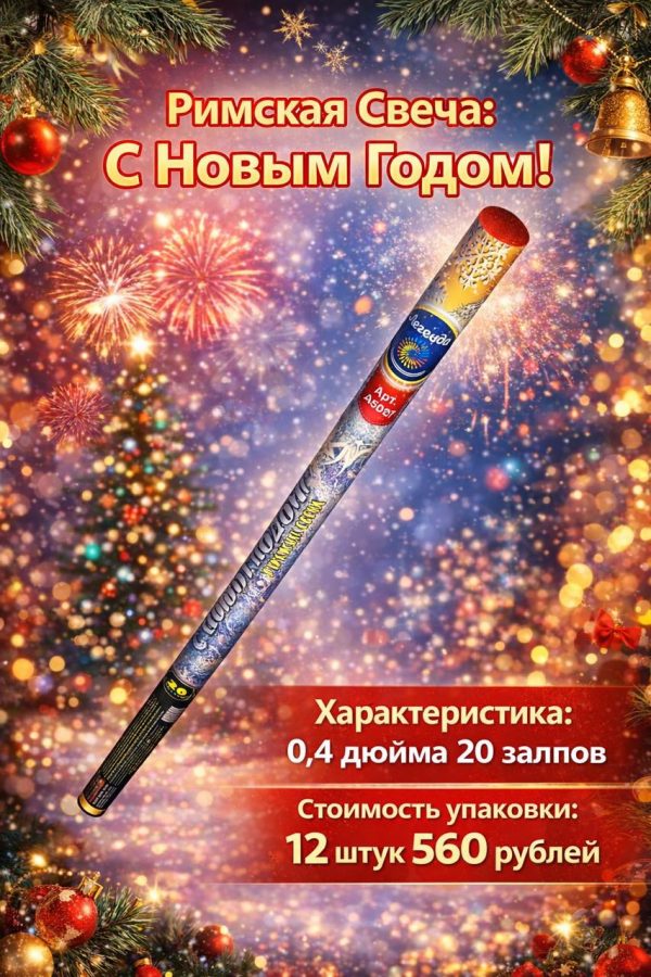 Римская свеча С Новым годом! 20